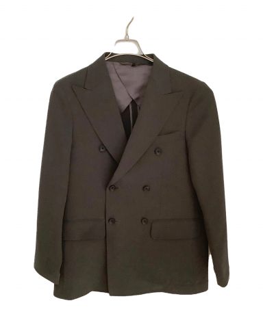 タグ付未使用　RAINMAKER テーラードジャケット　ダブル　グレー　サイズ5 RAINMAKER/レインメーカー】DOUBLE BREASTED JACKET/ダブルブレス