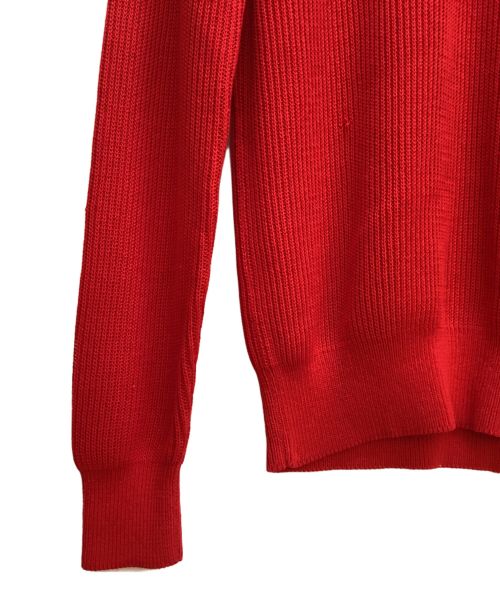 AMI Alexandre Mattiussi（アミアレクサンドルマテュッシ）AMI Alexandre Mattiussi (アミ アレクサンドル マテュッシ) ニット レッド サイズ:SIZE Sの古着・服飾アイテム