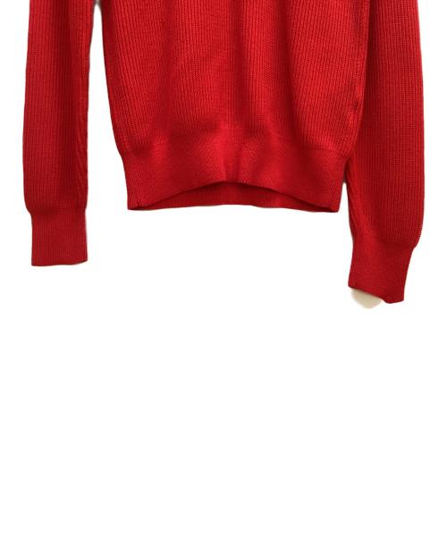 AMI Alexandre Mattiussi（アミアレクサンドルマテュッシ）AMI Alexandre Mattiussi (アミ アレクサンドル マテュッシ) ニット レッド サイズ:SIZE Sの古着・服飾アイテム