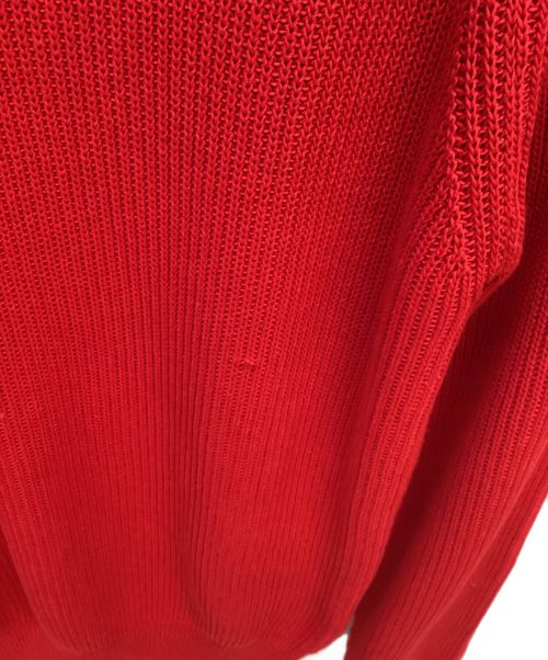 AMI Alexandre Mattiussi（アミアレクサンドルマテュッシ）AMI Alexandre Mattiussi (アミ アレクサンドル マテュッシ) ニット レッド サイズ:SIZE Sの古着・服飾アイテム
