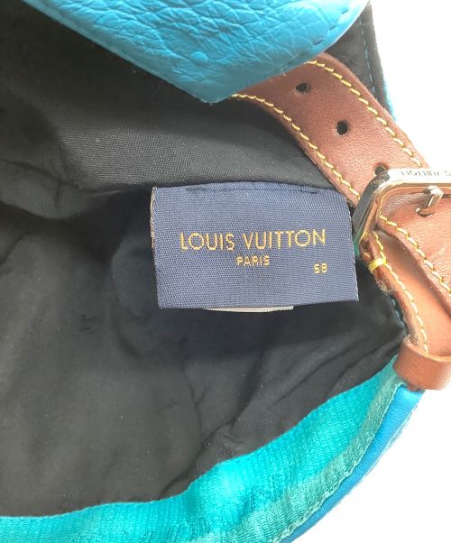 LOUIS VUITTON（ルイ ヴィトン）LOUIS VUITTON (ルイ ヴィトン) キャップ スカイブルーの古着・服飾アイテム