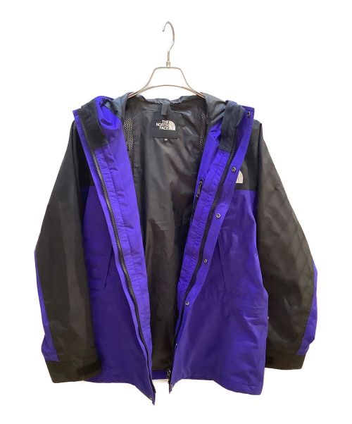 THE NORTH FACE（ザ ノース フェイス）THE NORTH FACE (ザ ノース フェイス) マウンテンライトジャケット ブルー×ブラック サイズ:Mの古着・服飾アイテム