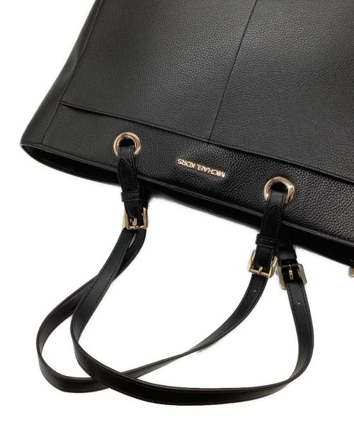 MICHAEL KORS（マイケル・コース）MICHAEL KORS (マイケルコース) トートバッグ ブラックの古着・服飾アイテム