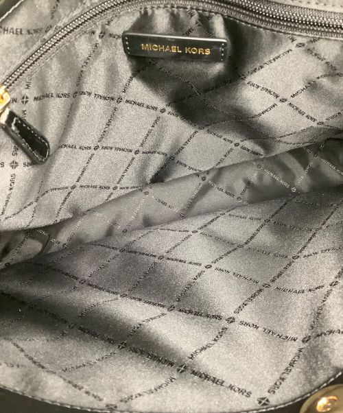 MICHAEL KORS（マイケル・コース）MICHAEL KORS (マイケルコース) トートバッグ ブラックの古着・服飾アイテム