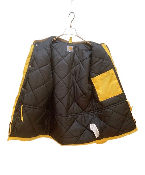 CarHartt（カーハート）CarHartt (カーハート) ワークジャケット イエロー×ブラック サイズ:Mの古着・服飾アイテム