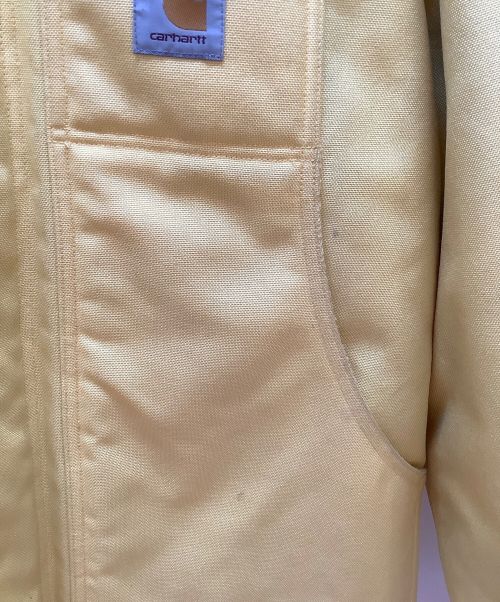 CarHartt（カーハート）CarHartt (カーハート) ワークジャケット イエロー×ブラック サイズ:Mの古着・服飾アイテム
