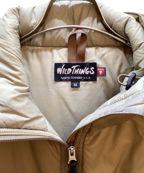 WILD THINGS（ワイルドシングス）WILD THINGS (ワイルドシングス) 中綿ジャケット ベージュ サイズ:Mの古着・服飾アイテム