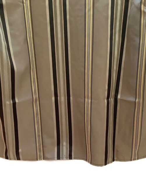 AiE（エーアイイー）AiE (エーアイイー) プルオーバーシャツ ベージュ×カーキ サイズ:Sの古着・服飾アイテム