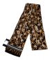 LOUIS VUITTON (ルイ ヴィトン) シルクスカーフ/バンドー・ジャイアントモノグラム ジャングル ブラウン×ブラック：20000円