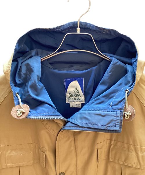 SIERRA DESIGNS（シエラデザインズ）SIERRA DESIGNS (シエラデザインズ) マウンテンパーカー ベージュ サイズ:Lの古着・服飾アイテム