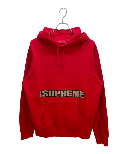SUPREME（シュプリーム）SUPREME (シュプリーム) パーカー/2019 SS Blockbuster Hooded Sweatshirt レッド サイズ:Lの古着・服飾アイテム