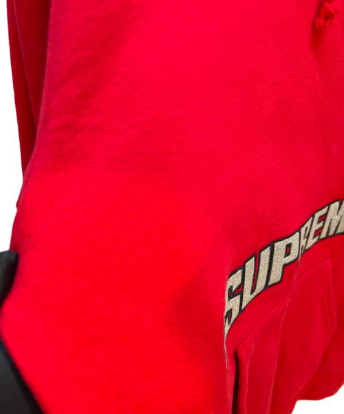 SUPREME（シュプリーム）SUPREME (シュプリーム) パーカー/2019 SS Blockbuster Hooded Sweatshirt レッド サイズ:Lの古着・服飾アイテム