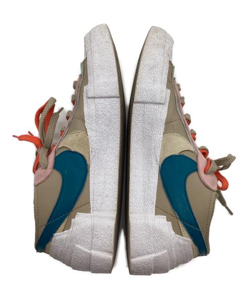 NIKE（ナイキ）NIKE (ナイキ) sacai (サカイ) スニーカー ベージュ×ホワイト サイズ:26.5cmの古着・服飾アイテム