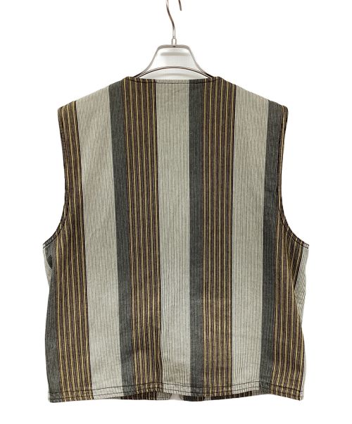 stussy（ステューシー）stussy (ステューシー) ワークベスト グリーン サイズ:Mの古着・服飾アイテム