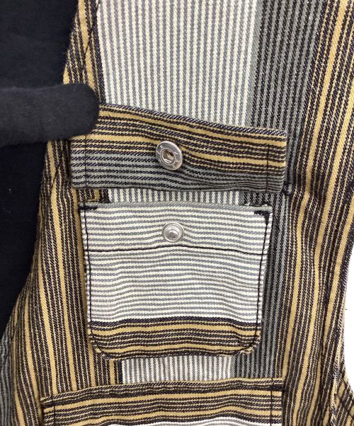 stussy（ステューシー）stussy (ステューシー) ワークベスト グリーン サイズ:Mの古着・服飾アイテム