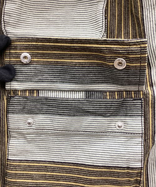 stussy（ステューシー）stussy (ステューシー) ワークベスト グリーン サイズ:Mの古着・服飾アイテム