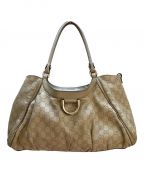 GUCCIグッチ）の古着「ハンドバッグ」｜ベージュ