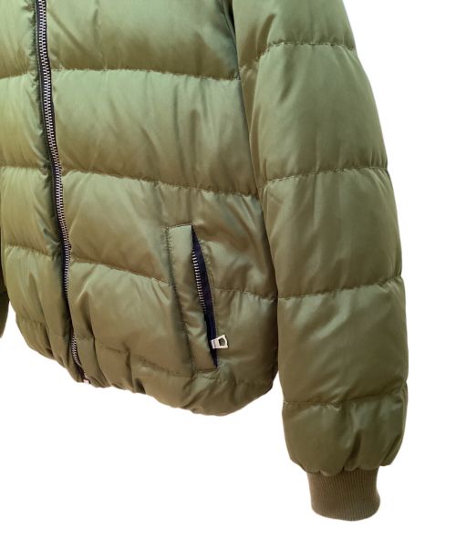 alice+olivia（アリスアンドオリビア）alice+olivia (アリスアンドオリビア) リバーシブルダウンジャケット グリーン×ブラック サイズ:SIZE Sの古着・服飾アイテム