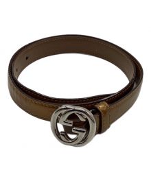 GUCCI（グッチ）の古着「インターロッキングベルト」｜べっこう