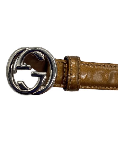 GUCCI（グッチ）GUCCI (グッチ) インターロッキングベルト べっこうの古着・服飾アイテム