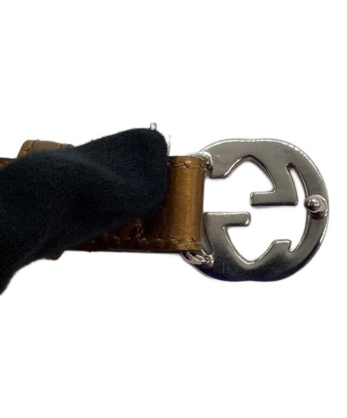 GUCCI（グッチ）GUCCI (グッチ) インターロッキングベルト べっこうの古着・服飾アイテム