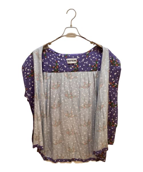 NEAT ALOHA（ニートアロハ）NEAT ALOHA (ニートアロハ) 総柄シャツ パープル サイズ:SIZE Lの古着・服飾アイテム