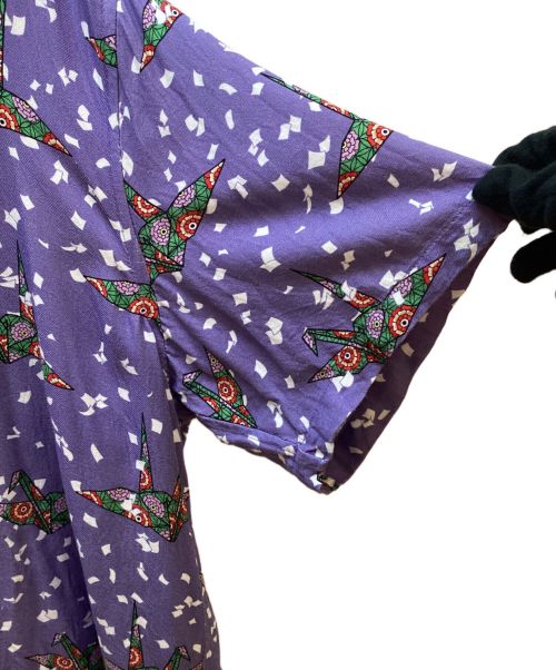 NEAT ALOHA（ニートアロハ）NEAT ALOHA (ニートアロハ) 総柄シャツ パープル サイズ:SIZE Lの古着・服飾アイテム