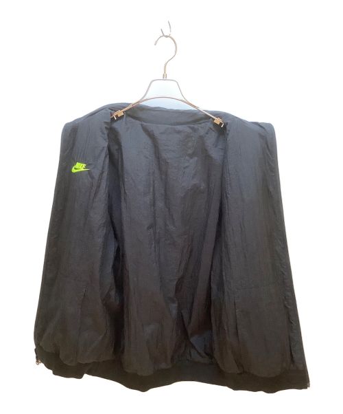 NIKE（ナイキ）NIKE (ナイキ) フリースジャケット ブラック×イエロー サイズ:Mの古着・服飾アイテム