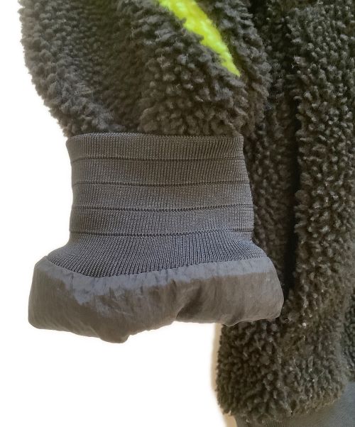 NIKE（ナイキ）NIKE (ナイキ) フリースジャケット ブラック×イエロー サイズ:Mの古着・服飾アイテム