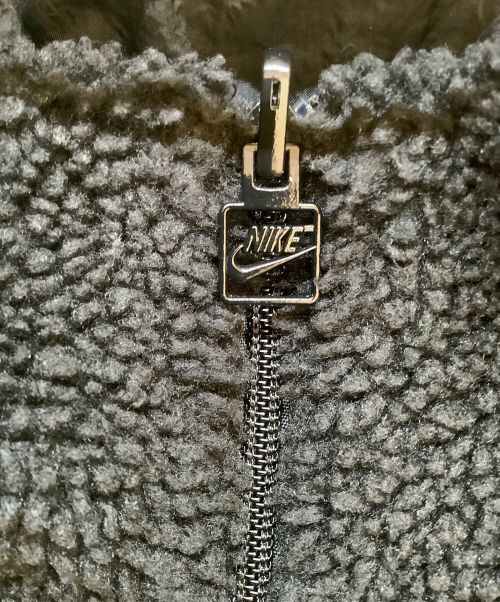NIKE（ナイキ）NIKE (ナイキ) フリースジャケット ブラック×イエロー サイズ:Mの古着・服飾アイテム