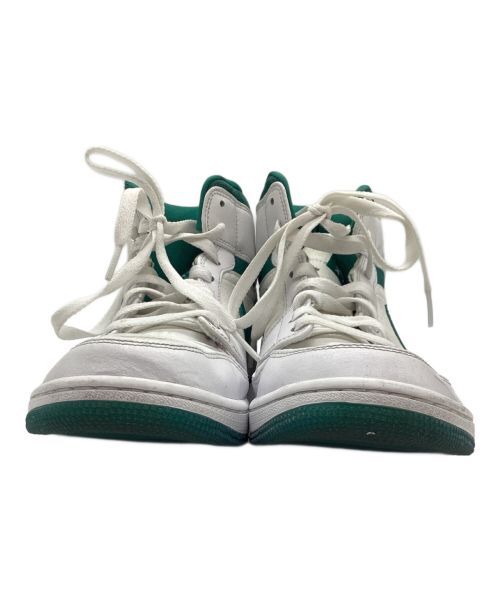 NIKE（ナイキ）NIKE (ナイキ) AIR JORDAN 1 MID WHITE MYSTIC GREEN ホワイト×グリーン サイズ:28.5の古着・服飾アイテム
