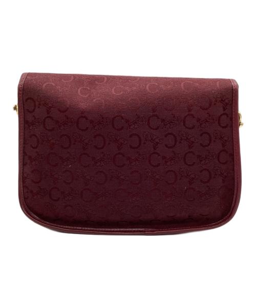 CELINE DIFFSION（セリーヌ ディフュージョン）CELINE DIFFSION (セリーヌ ディフュージョン) ショルダーバッグ ボルドーの古着・服飾アイテム