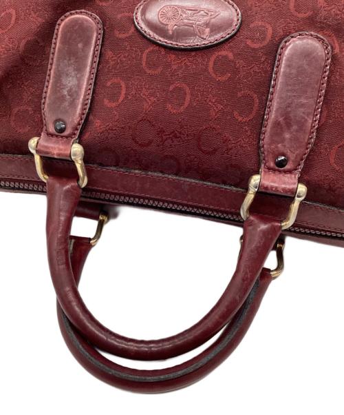 CELINE DIFFSION（セリーヌ ディフュージョン）CELINE DIFFSION (セリーヌ ディフュージョン) ハンドバッグ レッドの古着・服飾アイテム