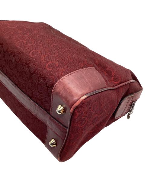 CELINE DIFFSION（セリーヌ ディフュージョン）CELINE DIFFSION (セリーヌ ディフュージョン) ハンドバッグ レッドの古着・服飾アイテム