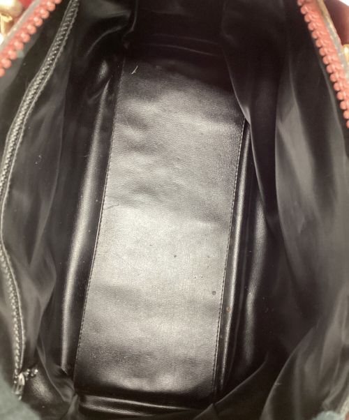 CELINE DIFFSION（セリーヌ ディフュージョン）CELINE DIFFSION (セリーヌ ディフュージョン) ハンドバッグ レッドの古着・服飾アイテム