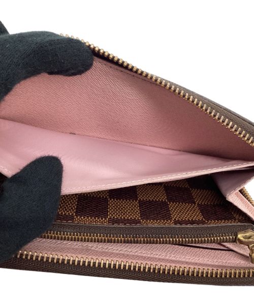 LOUIS VUITTON（ルイ ヴィトン）LOUIS VUITTON (ルイ ヴィトン) ポルトフォイユ・クレマンス ローズ・バレリーヌの古着・服飾アイテム