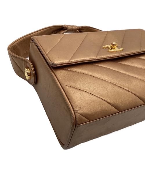 CHANEL（シャネル）CHANEL (シャネル) ハンドバッグ ブラウンの古着・服飾アイテム