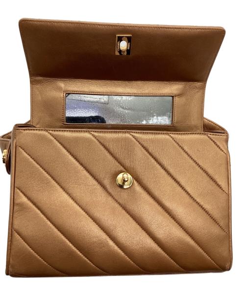 CHANEL（シャネル）CHANEL (シャネル) ハンドバッグ ブラウンの古着・服飾アイテム