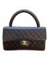 CHANEL（シャネル）の古着「ハンドバッグ」｜ブラウン