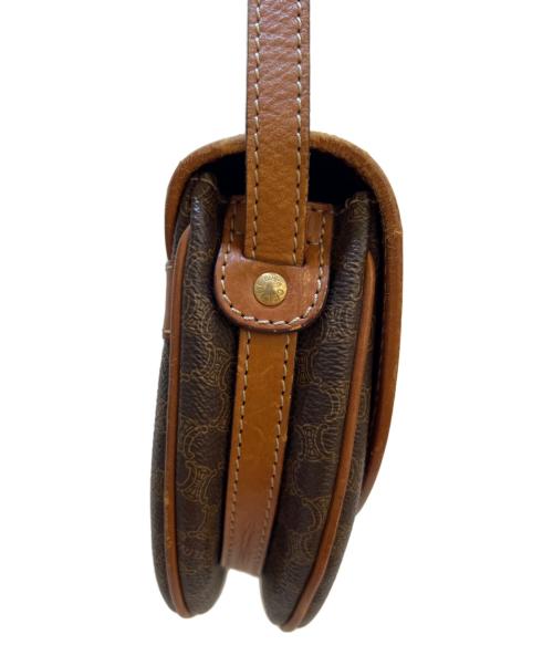 CELINE（セリーヌ）CELINE (セリーヌ) ショルダーバッグ ブラウンの古着・服飾アイテム