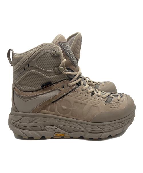 HOKAONEONE（ホカオネオネ）HOKAONEONE (ホカオネオネ) トレッキングシューズ ベージュ サイズ:27.5の古着・服飾アイテム