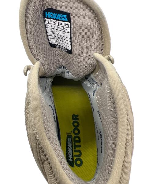 HOKAONEONE（ホカオネオネ）HOKAONEONE (ホカオネオネ) トレッキングシューズ ベージュ サイズ:27.5の古着・服飾アイテム