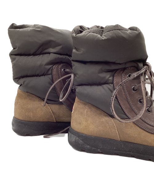 MONCLER（モンクレール）MONCLER (モンクレール) ダウンブーツ カーキ×ブラック サイズ:25cmの古着・服飾アイテム