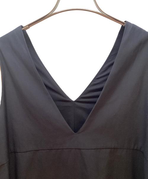 UNMINOU（アンミヌ）UNMINOU (アンミヌ) バックギャザージャンスカ ブラック サイズ:FREEの古着・服飾アイテム