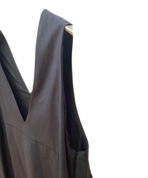 UNMINOU（アンミヌ）UNMINOU (アンミヌ) バックギャザージャンスカ ブラック サイズ:FREEの古着・服飾アイテム