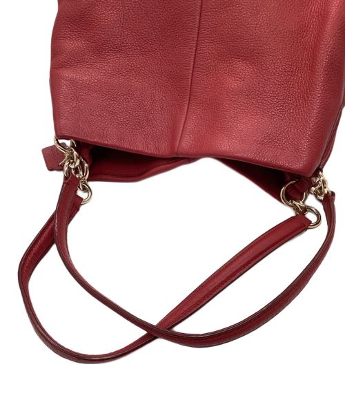 COACH（コーチ）COACH (コーチ) ショルダーバッグ レッドの古着・服飾アイテム