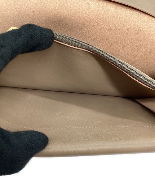 IL BISONTE（イル ビゾンテ）IL BISONTE (イル ビゾンテ) 長財布 ベージュの古着・服飾アイテム