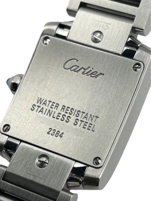 Cartier（カルティエ）Cartier (カルティエ) タンクフランセーズSM アイボリー文字盤 サイズ:SMの古着・服飾アイテム