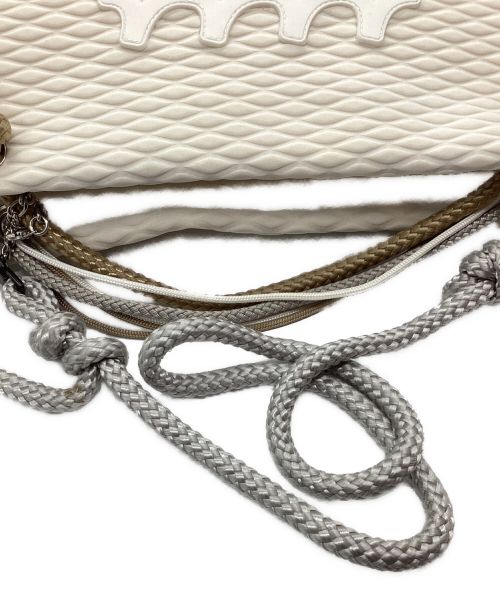 L4K3（レイク）L4K3 (レイク) muta (ムータ) ハンドバッグ ホワイトの古着・服飾アイテム