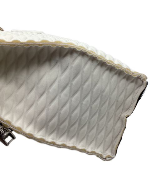 L4K3（レイク）L4K3 (レイク) muta (ムータ) ハンドバッグ ホワイトの古着・服飾アイテム